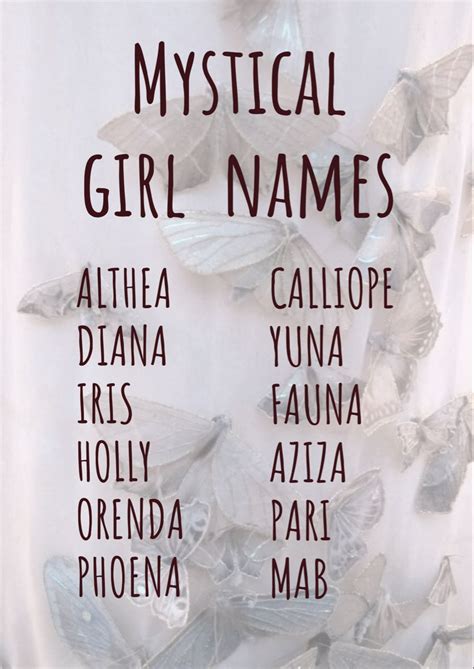 Whispering Secrets: Hidden Meanings in Magical Names for Girls